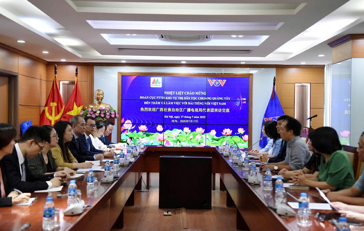 VOV, Guangxi Radio and Television Bureau increase cooperation